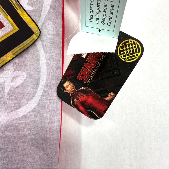 Boys' Marvel Shang Chi 2pc Short Sleeve Top and Shorts Pajama Set - NWT - Picture 3 of 6